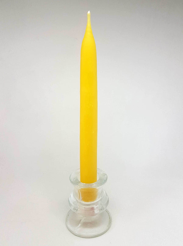 Hand Dipped Taper Candles- 8" / 9" / 10" / 11" - 1 pair - 100% Pure Canadian Beeswax