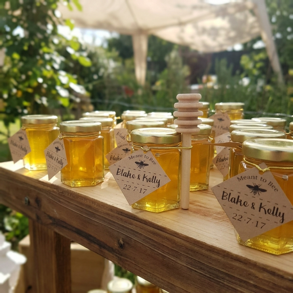 Honey Favors for Weddings, Bridal Shower, Baby Shower, Special day - Set of 24