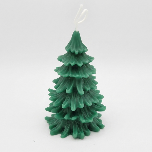 Beeswax candle- Christmas trees