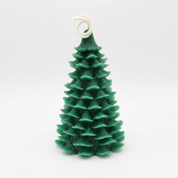Beeswax candle- Christmas trees