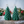 Colored Beeswax / Christmas Trees