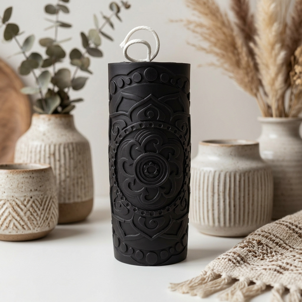Mandela 100% beeswax candle