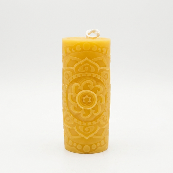Mandela 100% beeswax candle