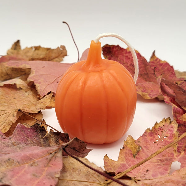 Beeswax Pumpkin Candles