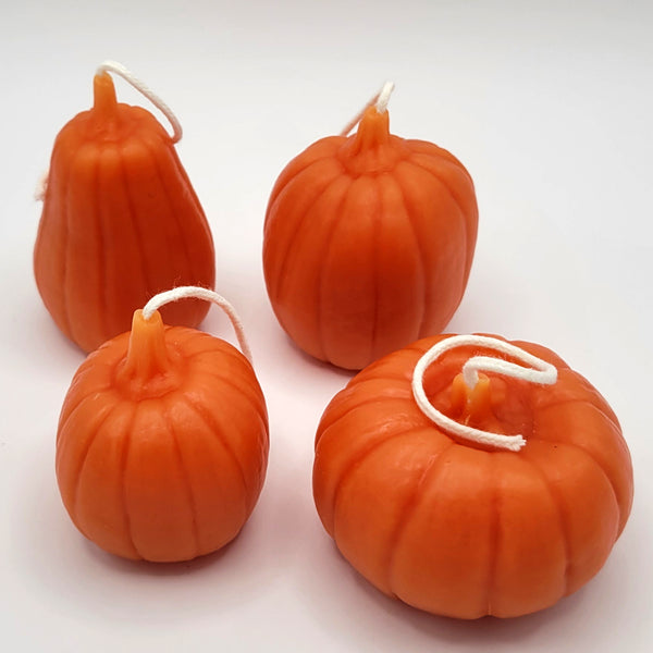 Beeswax Pumpkin Candles