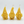 Gnome Candles / Springtime Trio / 100% Beeswax/