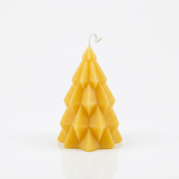 Stacked Diamonds Geometric Candle