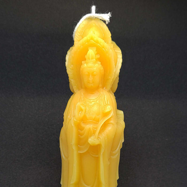 Beeswax candle- Guanyin pillar