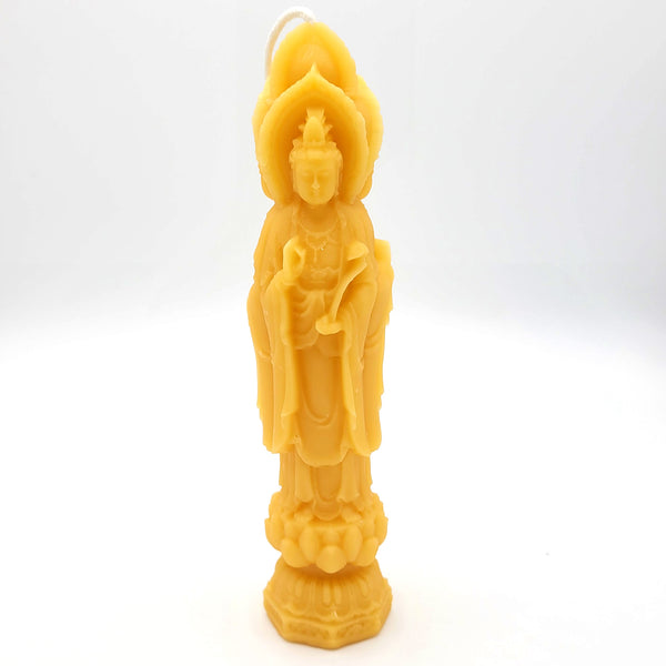 Beeswax candle- Guanyin pillar
