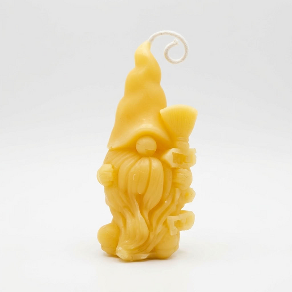 Halloween Beeswax Gnome Candles