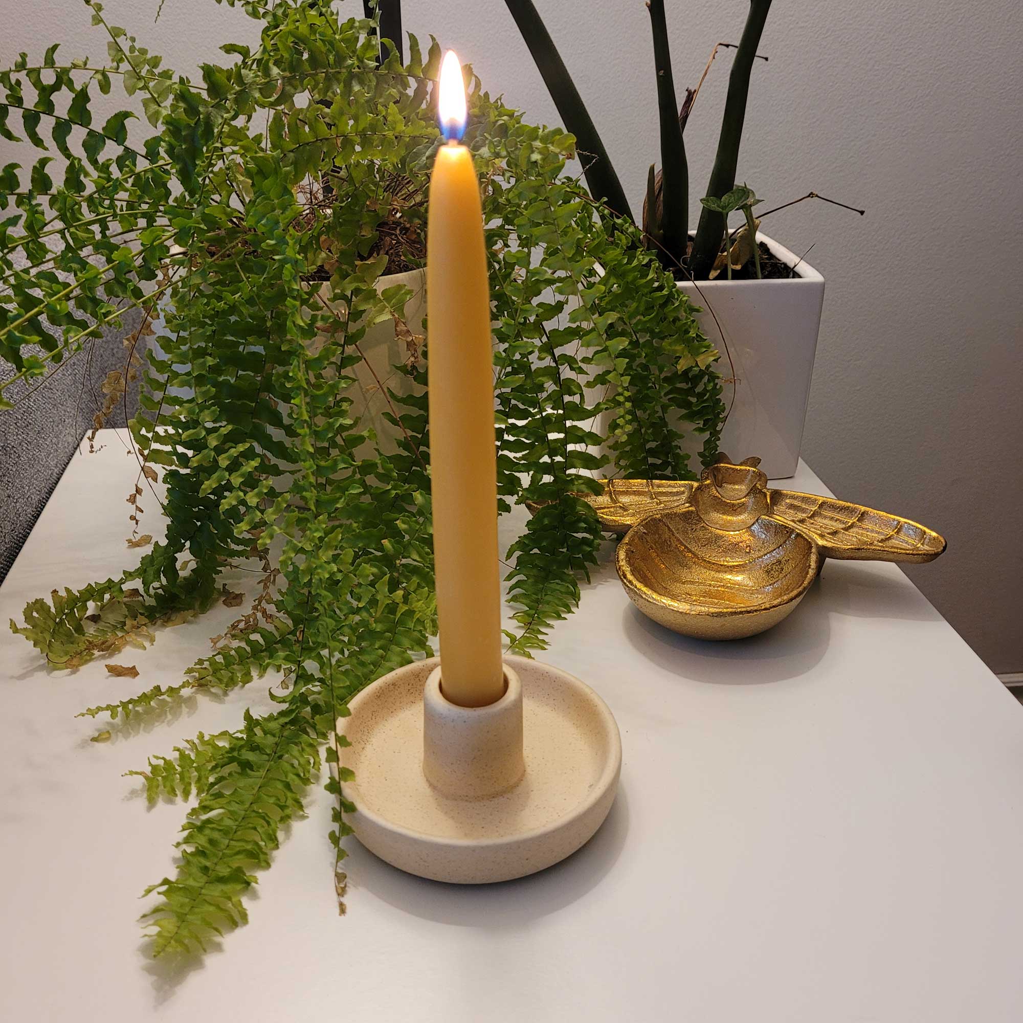 Nordic - Hygge style Ceramic Candlestick Holder – eastvanbees