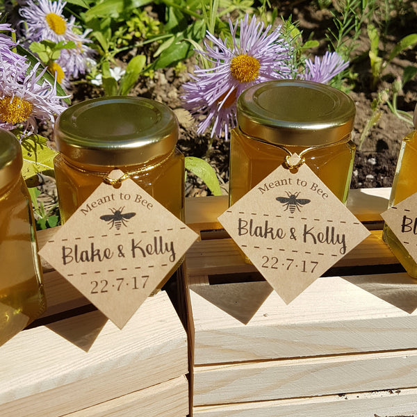 Honey Favors for Weddings, Bridal Shower, Baby Shower, Special day - Single Jar