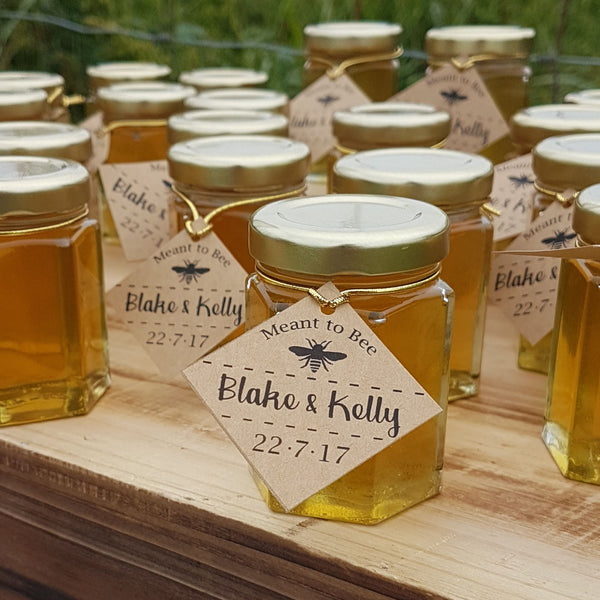 Honey Favors for Weddings, Bridal Shower, Baby Shower, Special day - Set of 24