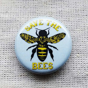 save the bees pin