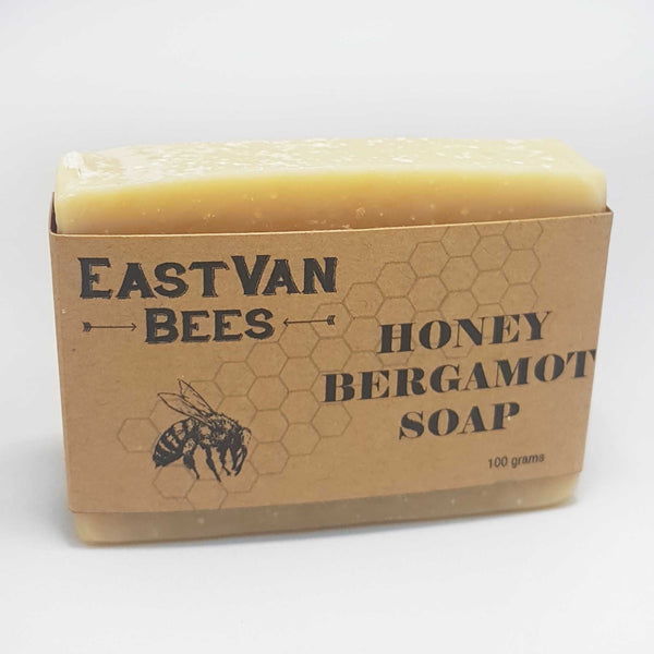 Natural Raw Honey & Bergamot Artisanal Soap
