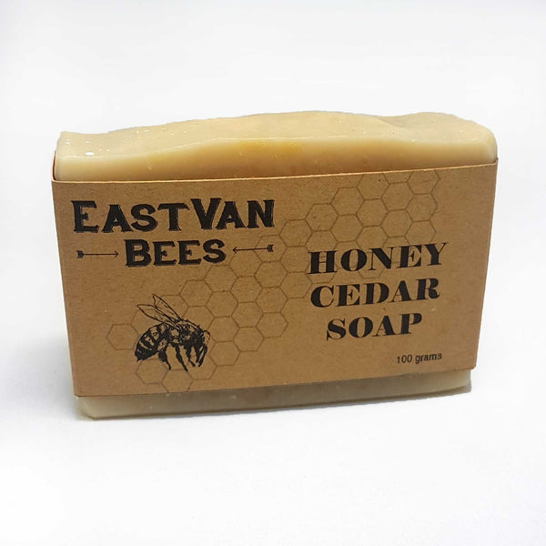 Natural Raw Honey & Cedar Artisanal Soap